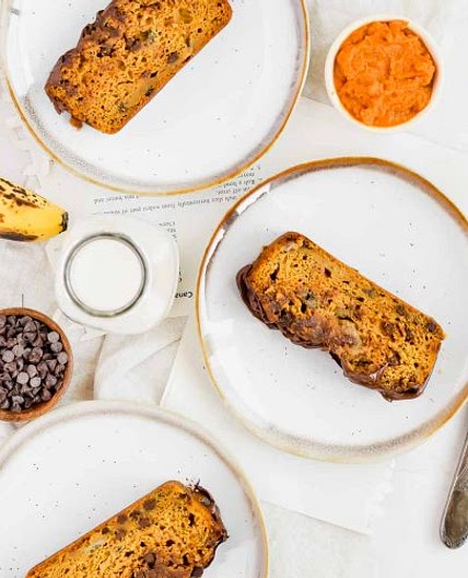 Low Sugar Pumpkin Bread