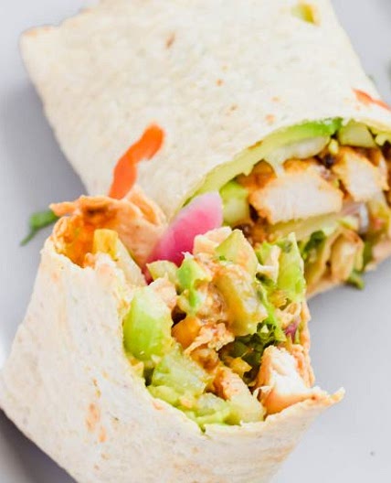 Buffalo Ranch Chicken Wrap