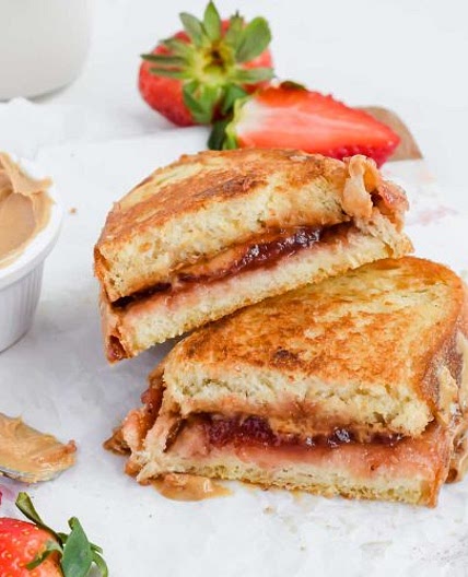 Grilled Peanut Butter and Jelly