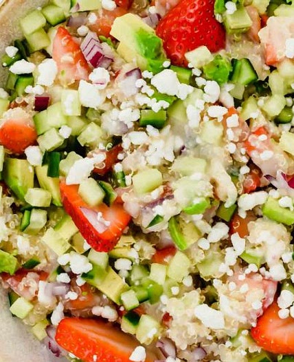 Strawberry Quinoa Salad