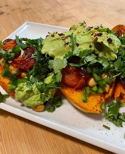 Stuffed Sweet Potato
