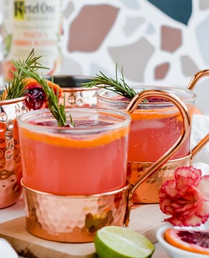 Blood Orange Moscow Mule