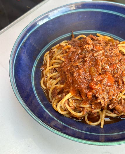 Pulled Beef Bolognese