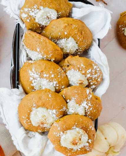 Pumpkin Cheesecake Cookies