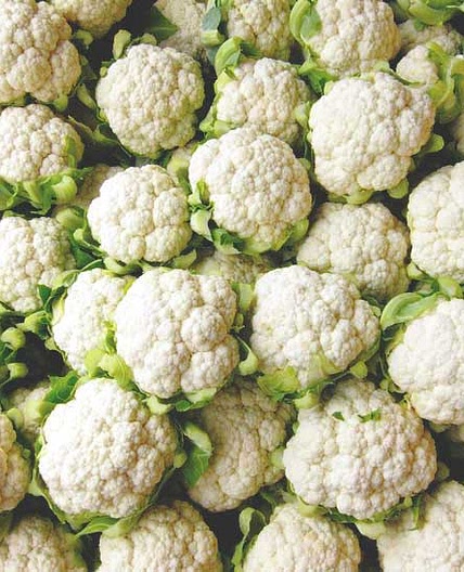 Dinner with cauliflower