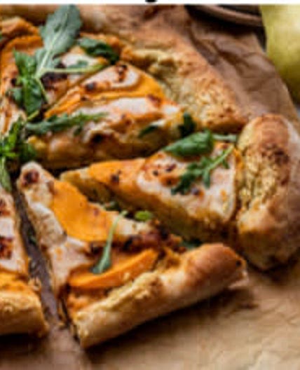 Pear Cashew Pizza