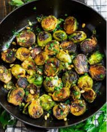 Brussels Sprouts and Aioli Sauce