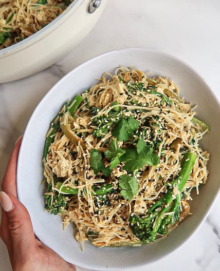 Easy Peanut Noodle Stir Fry