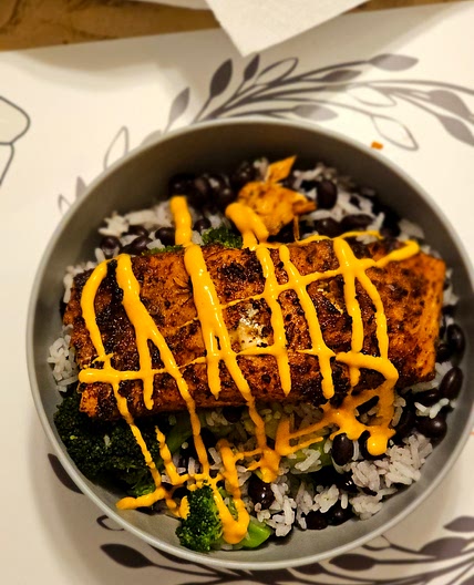Salmon Rice Bowl