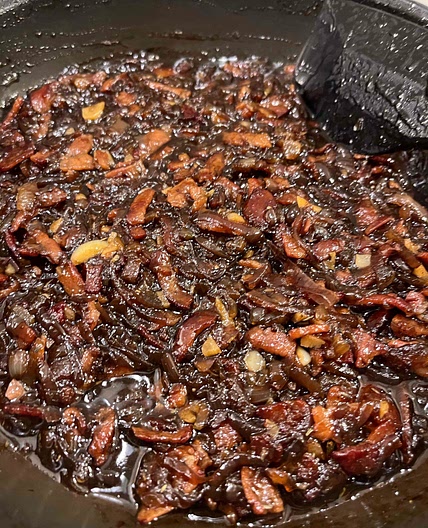 Bacon Relish - add to burgers / sausages / meat / etc