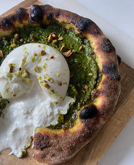 Wild Garlic + Pistachio Pesto