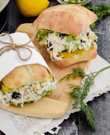 Cucumber Dill Chicken Salad
