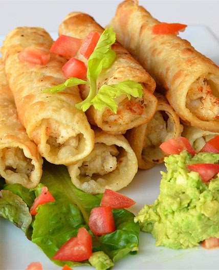 Chicken Flautas