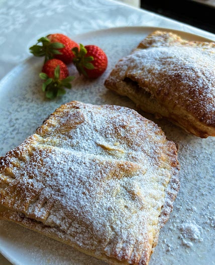 Chocolate Puff Pastry Pockets