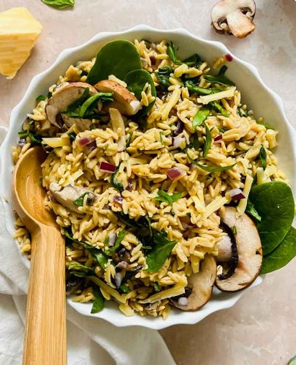 Mushroom Rice Pilaf