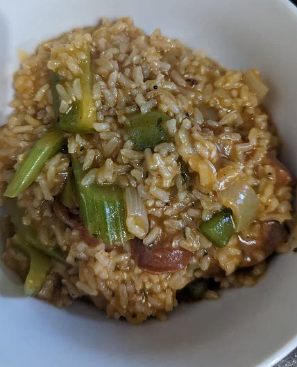 Dirty Rice with Andouille Sausage
