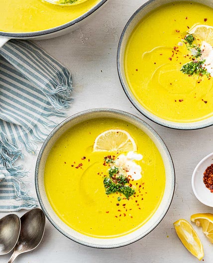 Vegan Cream of Broccoli Soup