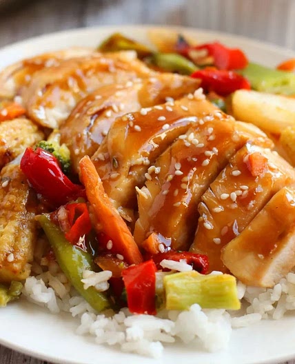 Sheet Pan Chicken Teriyaki
