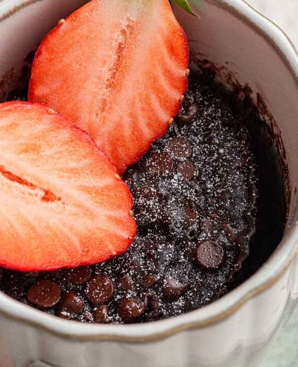 Microwave Chocolate Mug Cakes