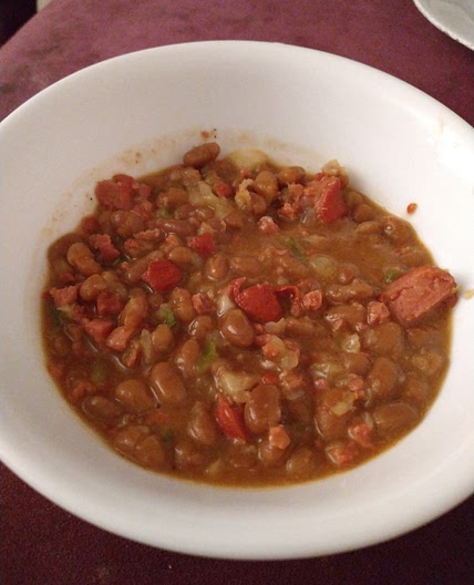 Hot Dogs With Baked Beans And Bacon