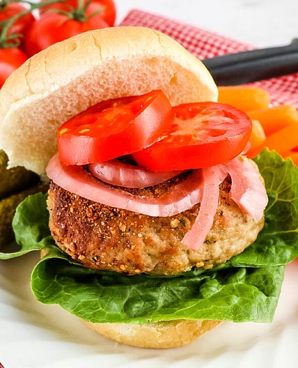 Air Fryer Turkey Burgers