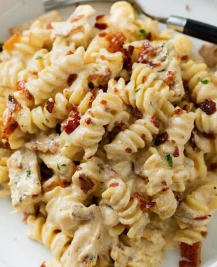Chicken Bacon Ranch Pasta Recipe