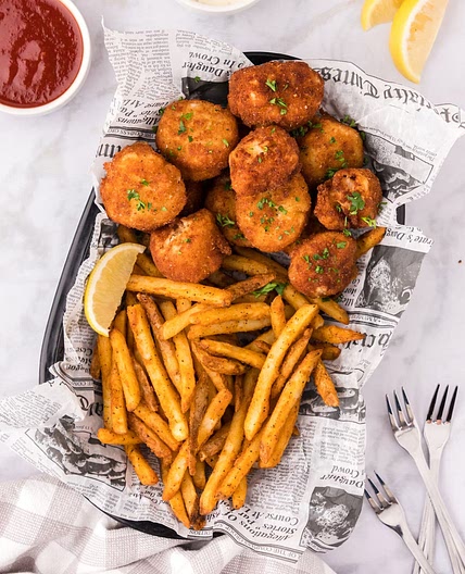 Fried Scallops