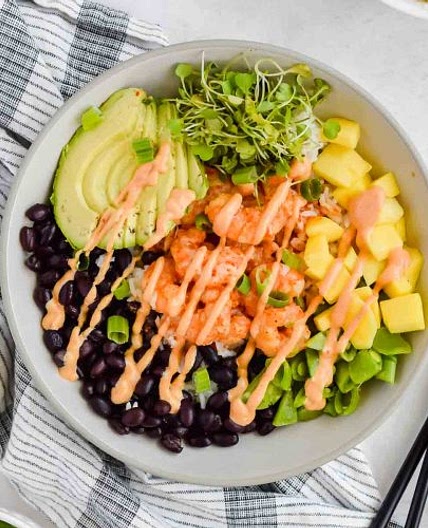 Chili Lime Shrimp Bowls