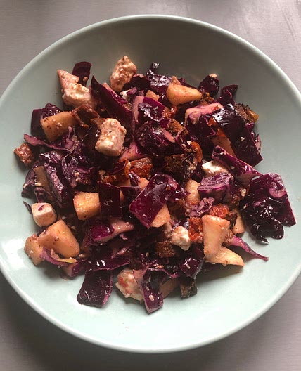 Salade de chou rouge