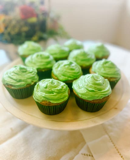 St. Pat's Healthified Cupcakes