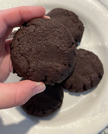 Chocolate Orange Olive Oil Cookies 