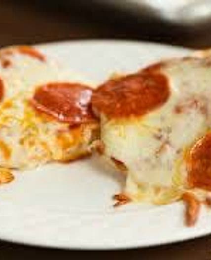 burger bun pizzas 
