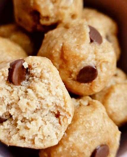 Gezonde cookie dough bites
