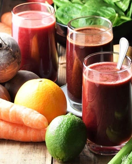 Carrot/beetroot juice 
