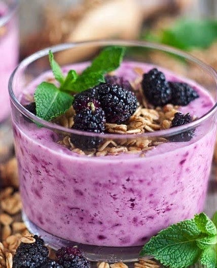 Mulberry smoothie