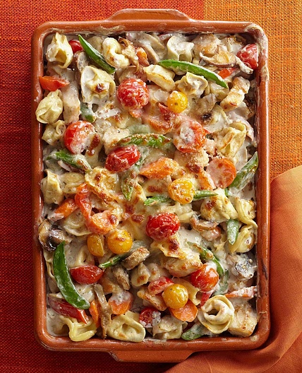 Tortellini-Vegetable Bake