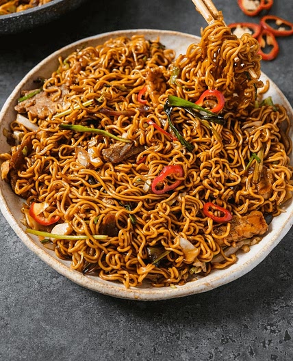 Mi moreng noodles