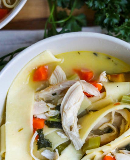 Creamy Chicken Noodle Soup
