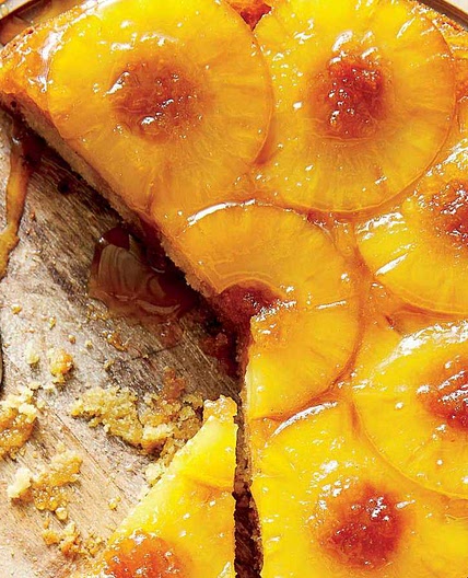 Honey-Pineapple Upside-Down Cake