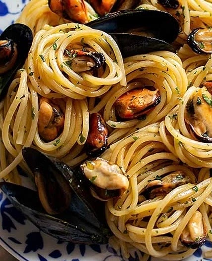 Spaghetti con le cozze