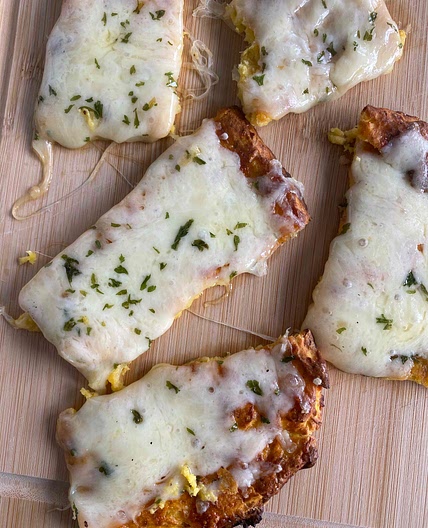 WIC Approved Spaghetti Squash Italian Dunkers