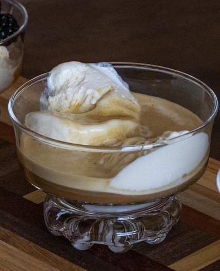 Affogato al Caffee - A Summer delight