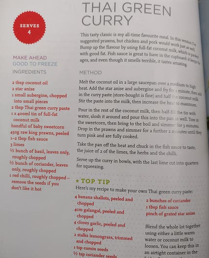 Thai green curry