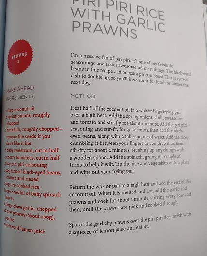 Garlic prawns