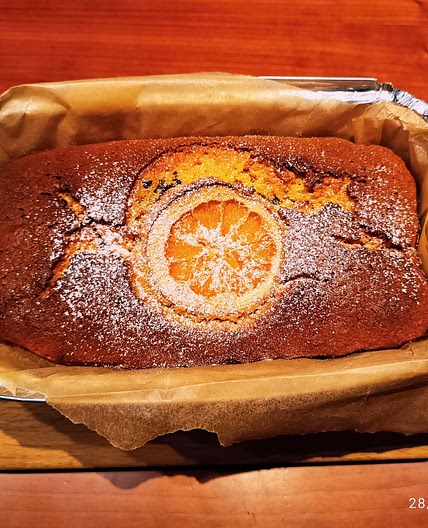 Pandarancio (italian "orange bread")