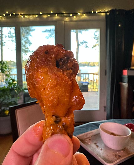 Wings - crispy and in the oven