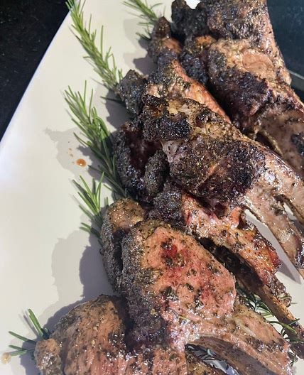Sous Vide Rack of Lamb