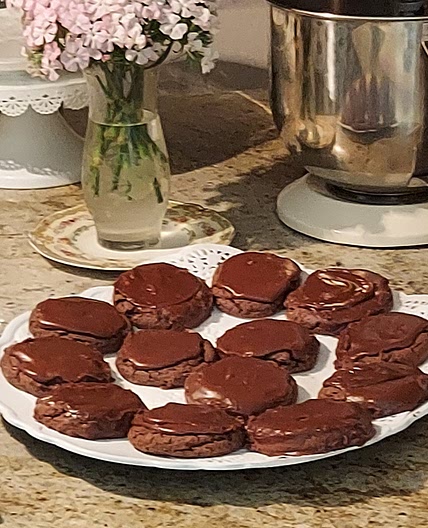 Chocolate Sheetcake Cookies