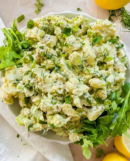 Healthy Lemon Dill Potato Salad Recipe