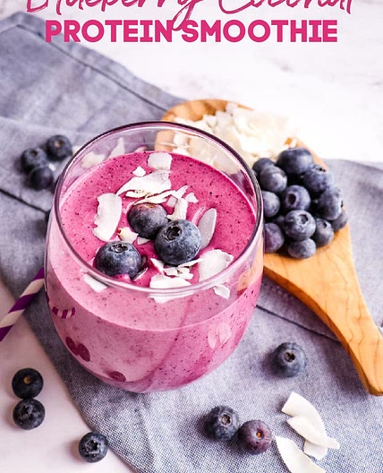 Healthy Blueberry Smoothie
